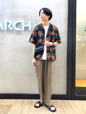 バンドウさん（メンズ・173cm）の夏コーディネート