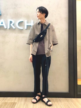 バンドウさん（メンズ・173cm）の夏コーディネート