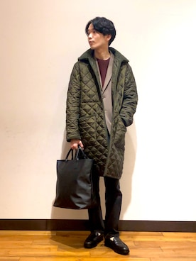 「URBAN RESEARCH（アーバンリサーチ）のアイテム（テーラードジャケット）」を使った、バンドウさん（メンズ・173cm）の秋コーディネート