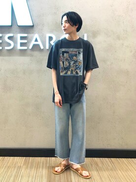 バンドウさん（メンズ・173cm）の夏コーディネート