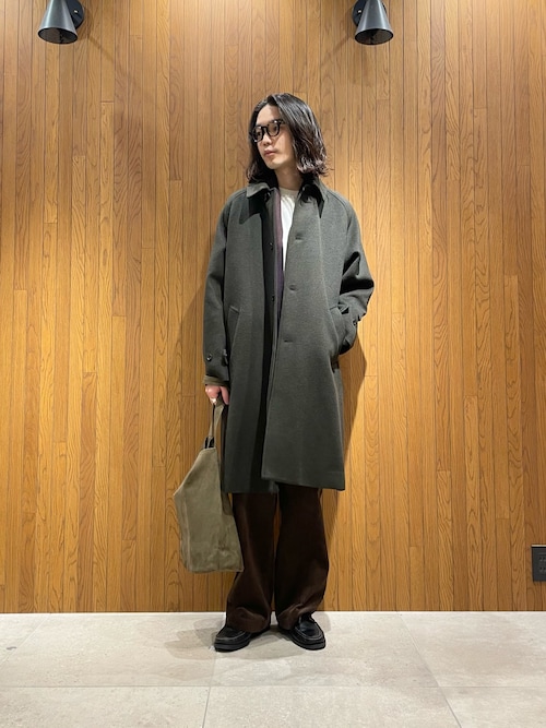 バンドウ(URBAN RESEARCH なんばCITY)|URBAN RESEARCHのステンカラーコートを使ったコーディネート - WEAR