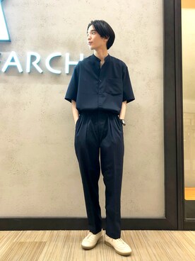 バンドウさん（メンズ・173cm）の夏コーディネート