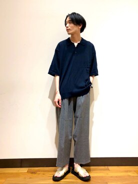 バンドウさん（メンズ・173cm）の夏コーディネート