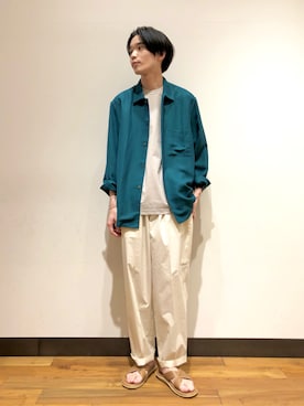 バンドウさん(メンズ・173cm)の夏コーディネート