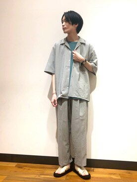 バンドウさん(メンズ・173cm)の夏コーディネート