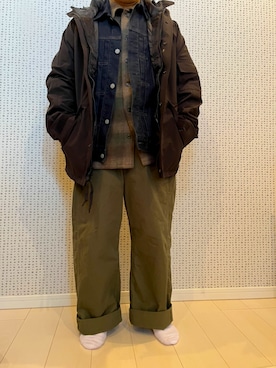 現場監督の休日さんのコーディネート