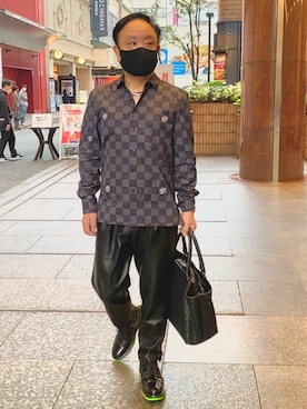 「アイテム（その他シューズ）」を使った、かつさん（メンズ・174cm・50代）の秋コーディネート