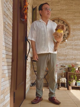 「LOUIS  VUITTON」｜かつさん（メンズ・174cm）の秋コーディネート
