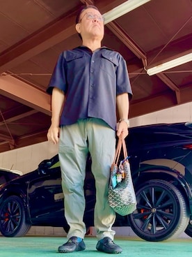 かつさん（メンズ・174cm・60代）の夏コーディネート