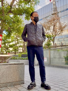 「アイテム（福袋/福箱）」を使った、かつさん（メンズ・174cm）の秋コーディネート