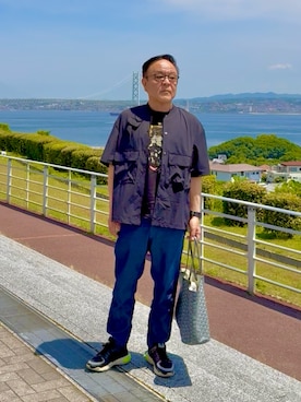 「FENDI（フェンディ）のアイテム」を使った、かつさん（メンズ・174cm）の春コーディネート