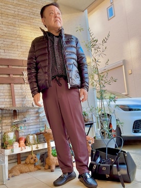 「アイテム（シューズ）」を使った、かつさん（メンズ・174cm・60代）の秋コーディネート