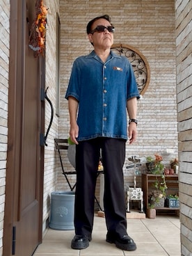 「JUNRED（ジュンレッド）のアイテム」を使った、かつさん（メンズ・174cm）の秋コーディネート