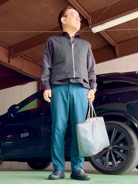 「LOUIS VUITTON（ルイヴィトン）のアイテム」を使った、かつさん（メンズ・174cm）の春コーディネート