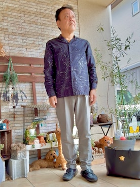「アイテム（その他シューズ）」を使った、かつさん（メンズ・174cm）の秋コーディネート