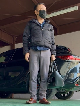 「GUCCI（グッチ）のアイテム」を使った、かつさん（メンズ・174cm）の冬コーディネート