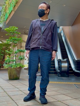 「JUNRED（ジュンレッド）のアイテム」を使った、かつさん（メンズ・174cm）の春コーディネート