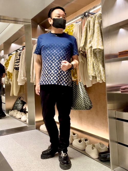 【カジュアルコーデに♡】Louis Vuitton 半袖 Tシャツ 1689997984_500.jpg