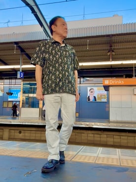 「EDWIN（エドウィン）のアイテム」を使った、かつさん（メンズ・174cm）の秋コーディネート