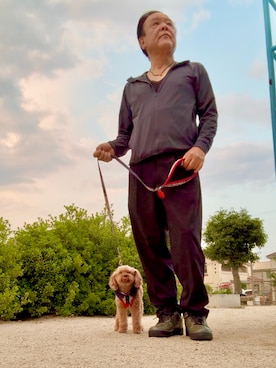 「niko and...（ニコアンド）の[NUMERALS]WIDE TAPERED PANT（その他パンツ、ブラック系）」を使った、かつさん（メンズ・174cm）の夏コーディネート