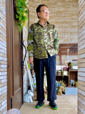 かつさん（メンズ・174cm・50代）の秋コーディネート