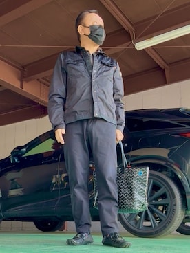 「GLOBAL WORK（グローバルワーク）のアイテム」を使った、かつさん（メンズ・174cm）の春コーディネート