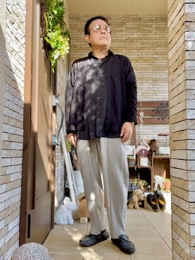 かつさん（メンズ・174cm・50代）の春コーディネート
