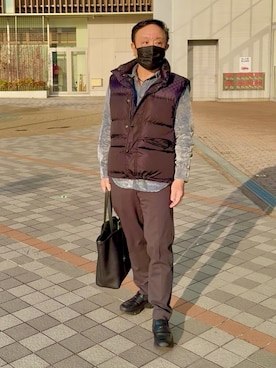 かつさん（メンズ・174cm）の冬コーディネート