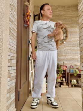 「アイテム（その他、ゴールド系）」を使った、かつさん（メンズ・174cm）の秋コーディネート