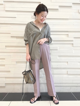 Sumi.さん（レディース・152cm）の夏コーディネート