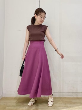 Sumi.さん（レディース・152cm）の夏コーディネート