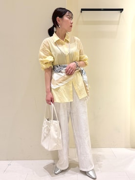 「ROPE' PICNIC（ロペピクニック）のアイテム」を使った、Sumi.さん（レディース・152cm）の春コーディネート