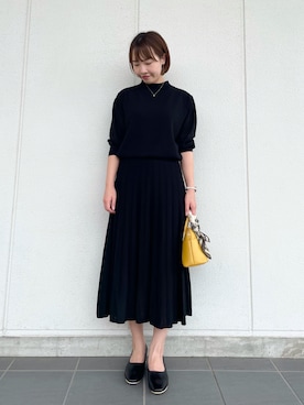 「ROPE' PICNIC（ロペピクニック）のアイテム（財布/小物）」を使った、しずかさん（レディース・155cm）の夏コーディネート