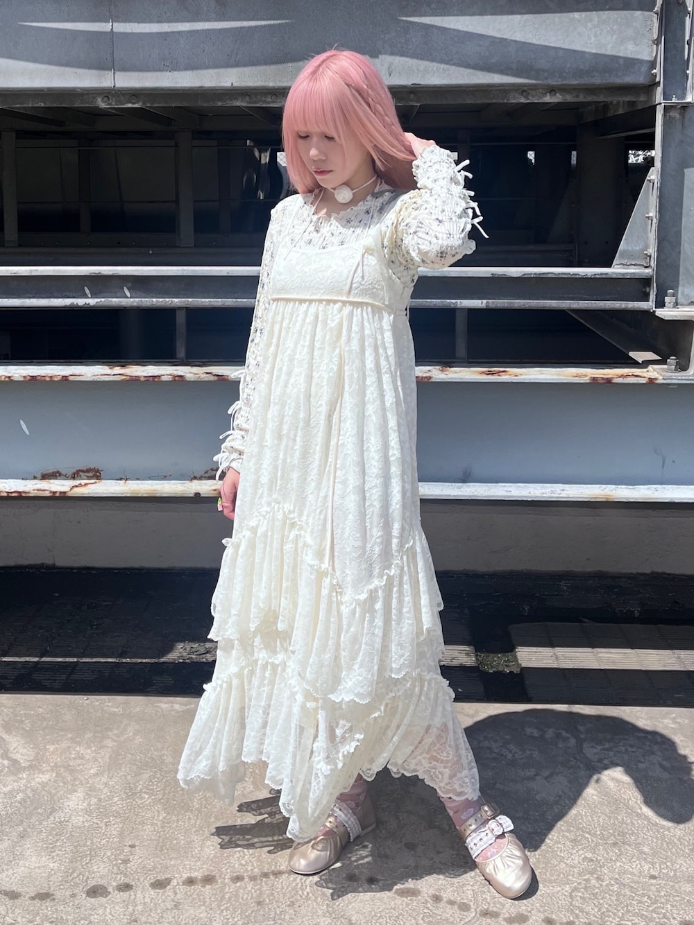 デコラティブレースキャミワンピ　誰か買ってー！ デコラティブレースキャミワンピ 誰か買ってー！ デコラティブレース