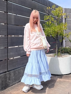 tomomiさん（レディース・163cm）の春コーディネート