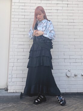 tomomiさん（レディース・163cm）の夏コーディネート