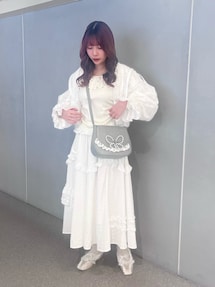 フリルデコラティブバレエシューズ｜メリージェニー（merry jenny