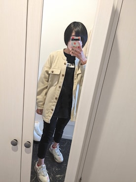 52jhonさん(レディース・152cm)の冬コーディネート