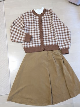 「PATTERN・fiona （パターンフィオナ）のアイテム」を使った、52jhonさん（レディース・152cm）の冬コーディネート