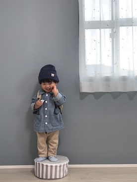 LEOkun__さん（キッズ・80cm）の冬コーディネート