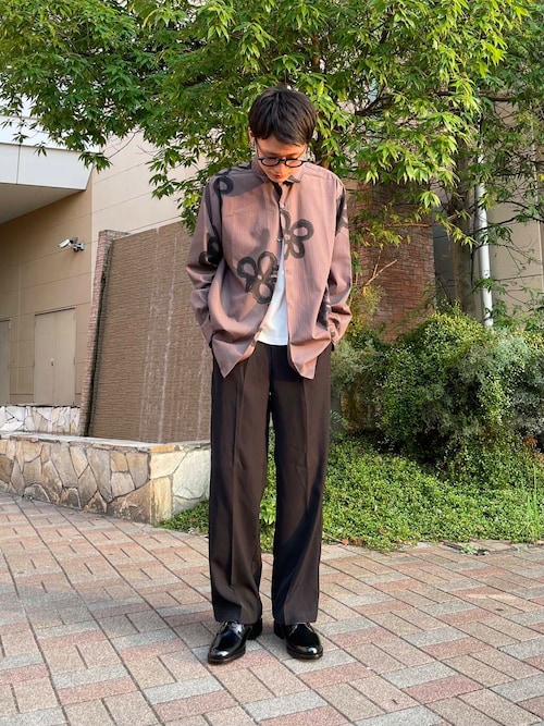 セール】ロゴグラフィックボクシーTシャツ(5分袖)（Tシャツ