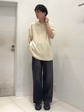 「HEYUMM」｜わかさまさん（メンズ・173cm）の春コーディネート