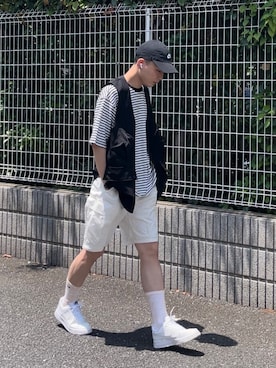 わかさまさん(メンズ・173cm)の夏コーディネート