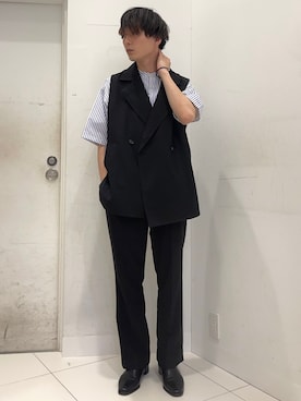 わかさまさん（メンズ・173cm）の春コーディネート