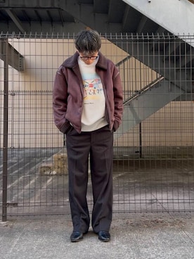わかさまさん(メンズ・173cm)の秋コーディネート