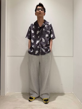 「オープンカラー」｜わかさまさん（メンズ・173cm）の夏コーディネート