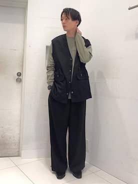 「SENSE OF PLACE by URBAN RESEARCH（センスオブプレイスバイアーバンリサーチ）のアイテム（その他アウター）」を使った、わかさまさん（メンズ・173cm）の春コーディネート