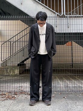 わかさまさん（メンズ・173cm）の秋コーディネート