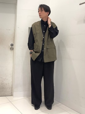 「SENSE OF PLACE by URBAN RESEARCH（センスオブプレイスバイアーバンリサーチ）のアイテム（その他アウター）」を使った、わかさまさん（メンズ・173cm）の春コーディネート