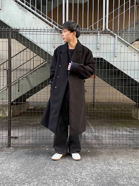 わかさまさん（メンズ・173cm）の冬コーディネート